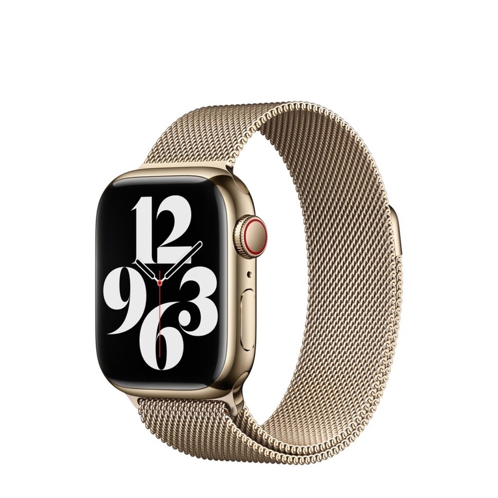 Apple Watch Gold Milanese Loop Band